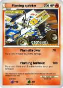 Flaming sprinte