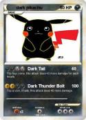 dark pikachu