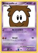 Brown puffle