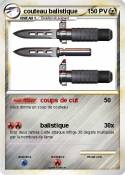 couteau balisti