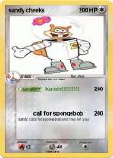 sandy cheeks