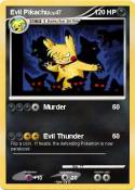 Evil Pikachu