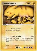 mana pickachu