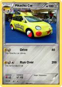Pikachu Car