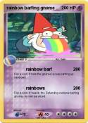 rainbow barfing