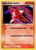 Goku super kaio