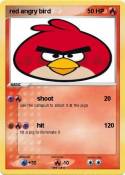 red angry bird