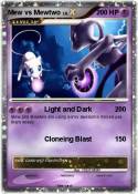 Mew vs Mewtwo