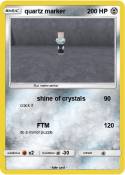 quartz marker