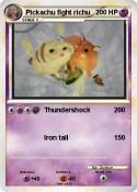 Pickachu fight