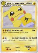 pikachu want