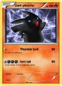 Dark pikachu