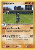 Lucario army