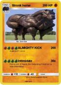 Stronk horse