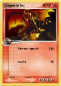 dragon de feu