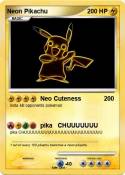 Neon Pikachu