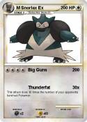 M Snorlax Ex