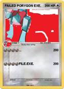 FAILED PORYGON