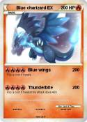 Blue charizard