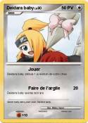 Deidara baby
