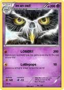 Im an owl!