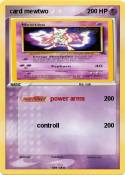 card mewtwo