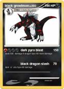 black growlmon