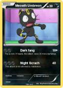 Meowth Umbreon