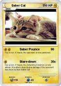 Saber Cat