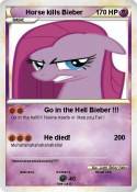 Horse kills