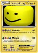 A “normal” oof