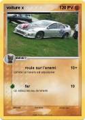 voiture x