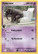 Funny toilet