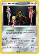 Ash's harem