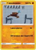 T démolisseuse
