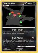 Dark Pikachu