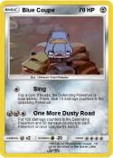 Blue Coupe