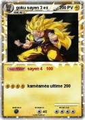 goku sayen 3 ex