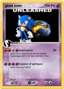 géant sonic