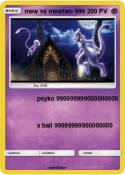 mew vs mewtwo