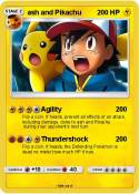 ash and Pikachu