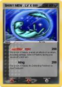 SHINY MEW . LV