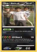 3 Boys 1 Worm