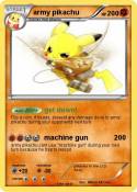 army pikachu