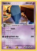 Dark sky