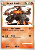 Burning Godzill