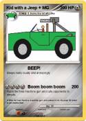 Kid with a Jeep