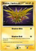 Shadow Zapdos