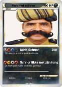 Man met schnor