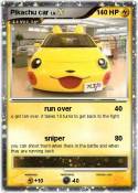 Pikachu car